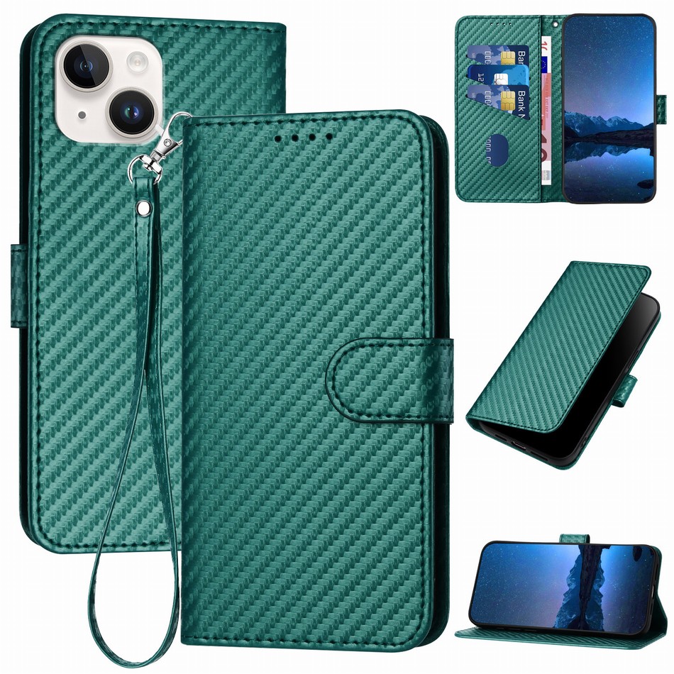 Google Pixel 9 Pro - Pop Luxury Carbon Fibre Leather Case