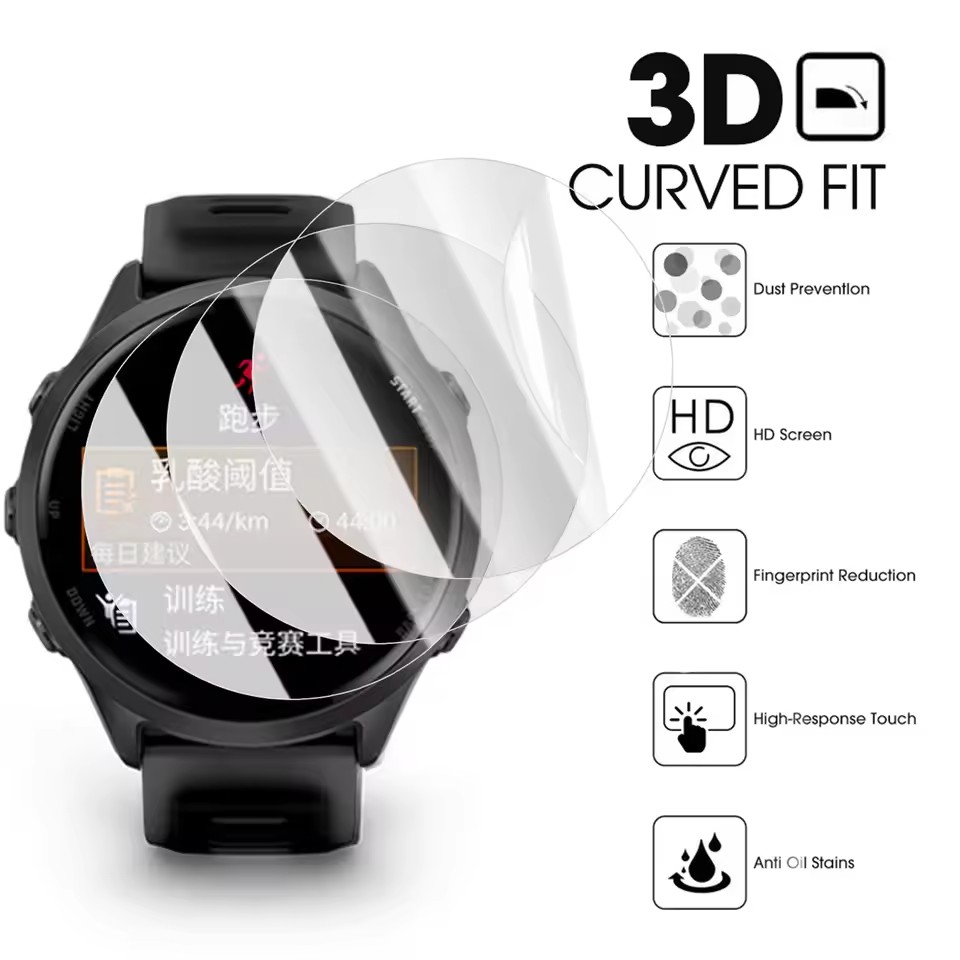 1-3Pcs Hydrogel Film For Garmi - Garmin Smartwatch Accessories ulasan dan harga
