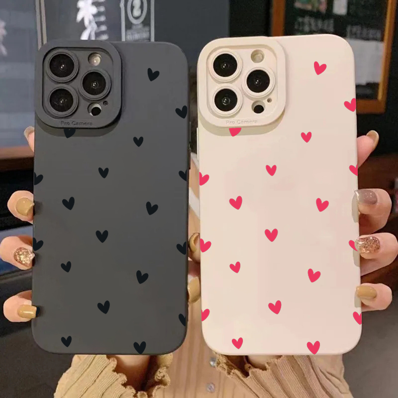 Black Love Heart Protector Pho - Samsung Galaxy S24 ulasan dan harga