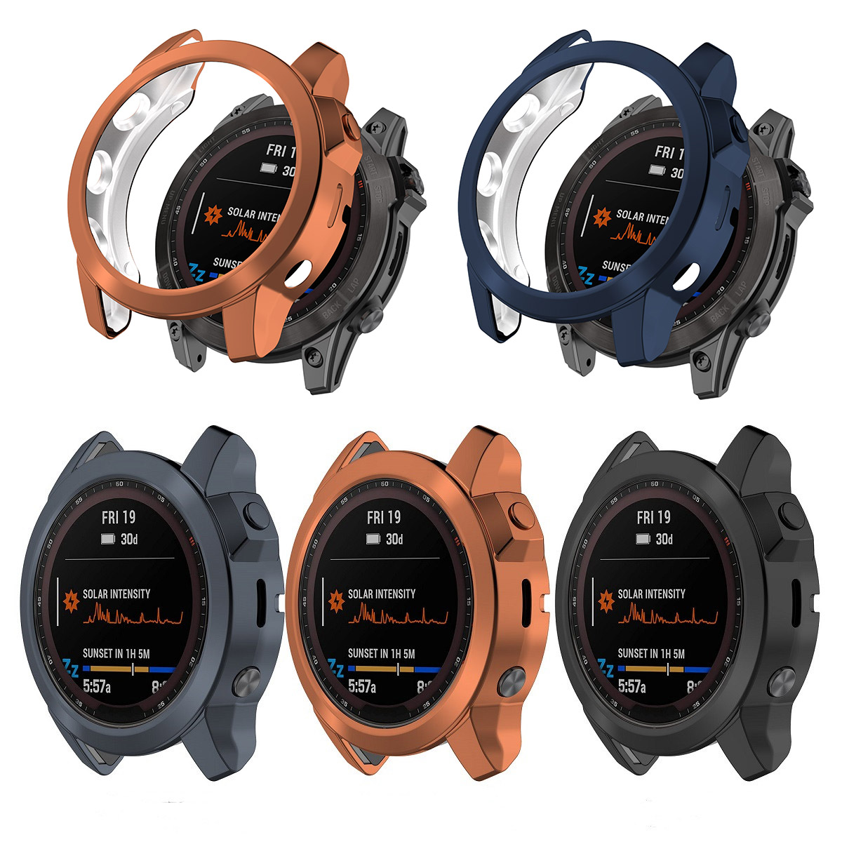 Protective Case Cover for Garm - Garmin Smartwatch Accessories ulasan dan harga