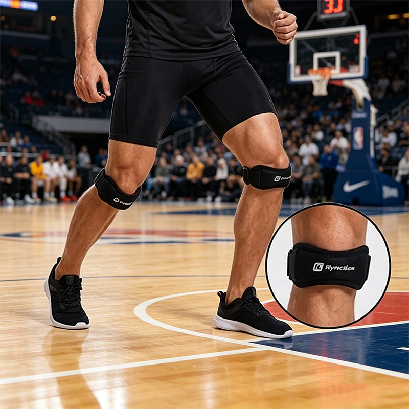 2Pcs Adjustable Knee Patella S - Rugged Sport Strap ulasan dan harga