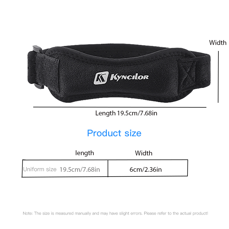 2Pcs Adjustable Knee Patella S - Rugged Sport Strap ulasan dan harga