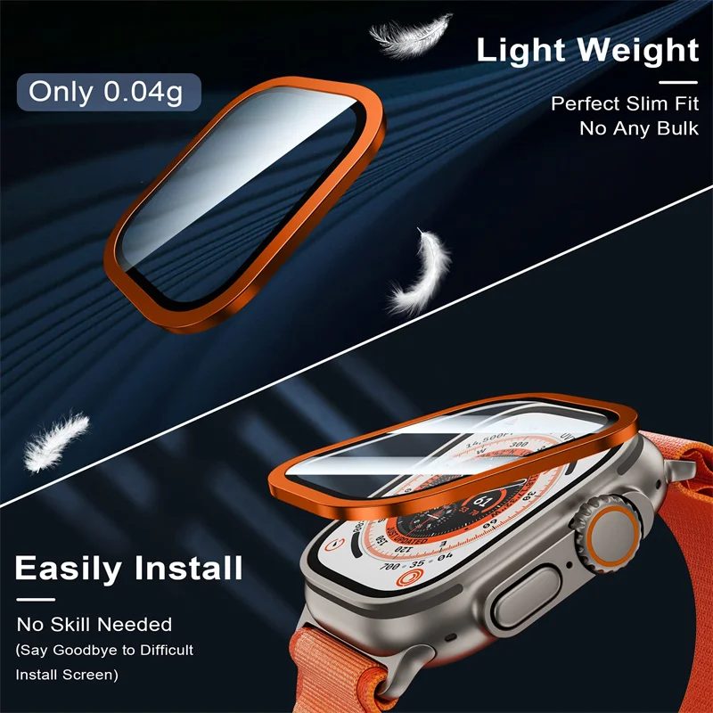 Tempered Glass for Apple Watch - Smartwatch Watch Accessories For Women ulasan dan harga