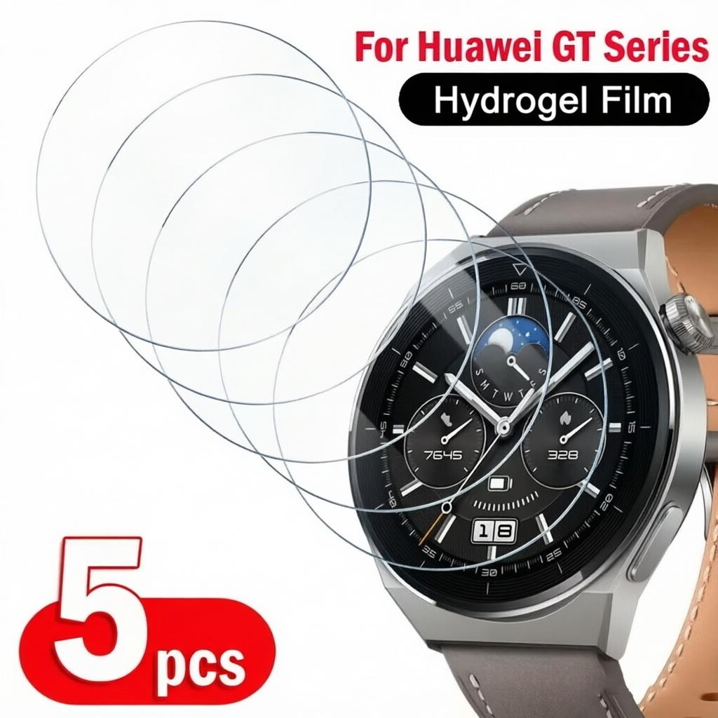 1-5Pcs Hydrogel Film For Huawe - Garmin Smartwatch Accessories ulasan dan harga