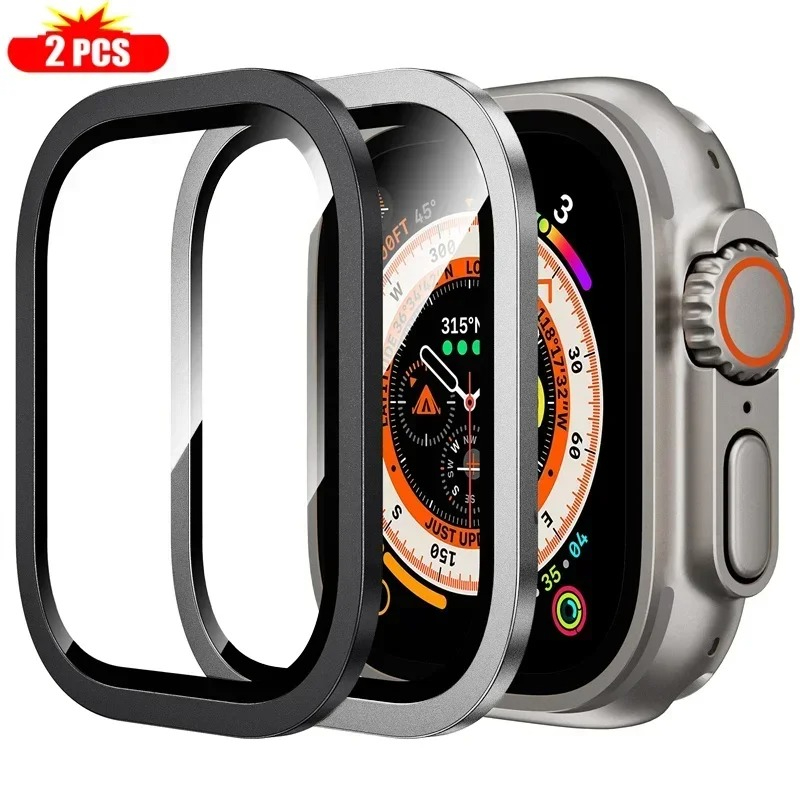 2PCS Tempered Glass for Apple  - Smartwatch Watch Accessories For Women ulasan dan harga