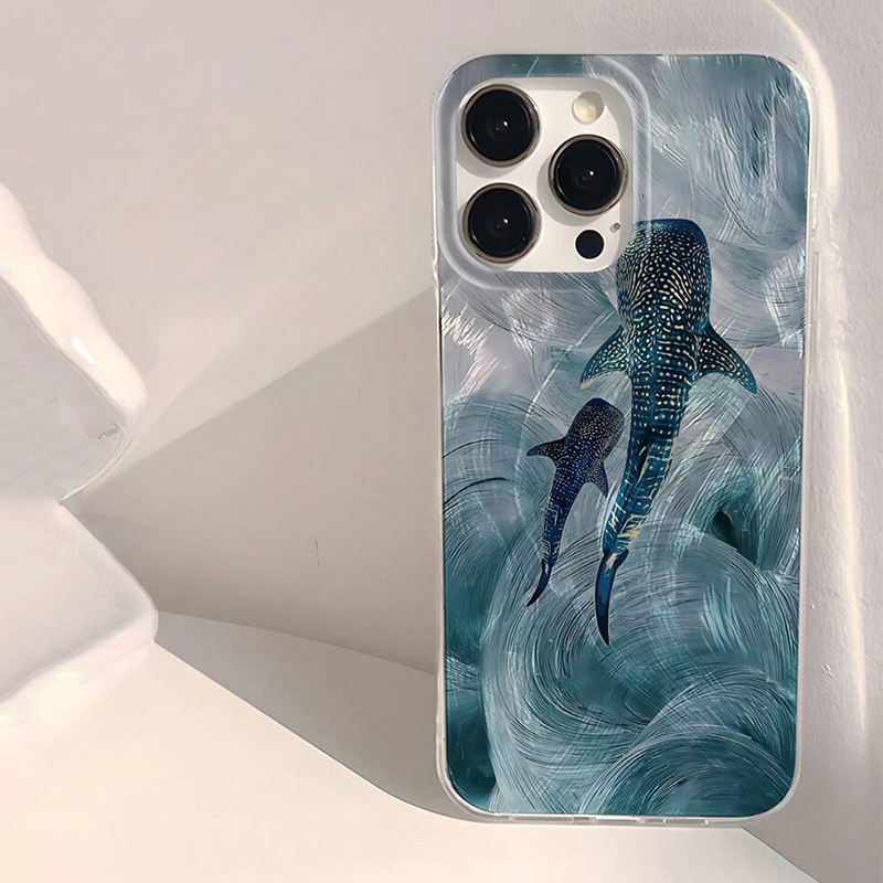 Ocean Shark Whale Design Phone - Xiaomi Redmi Note 14 ulasan dan harga