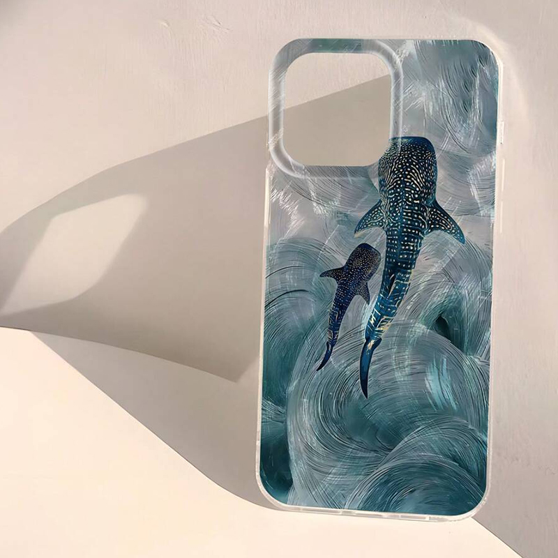 Ocean Shark Whale Design Phone - Xiaomi Redmi Note 14 ulasan dan harga