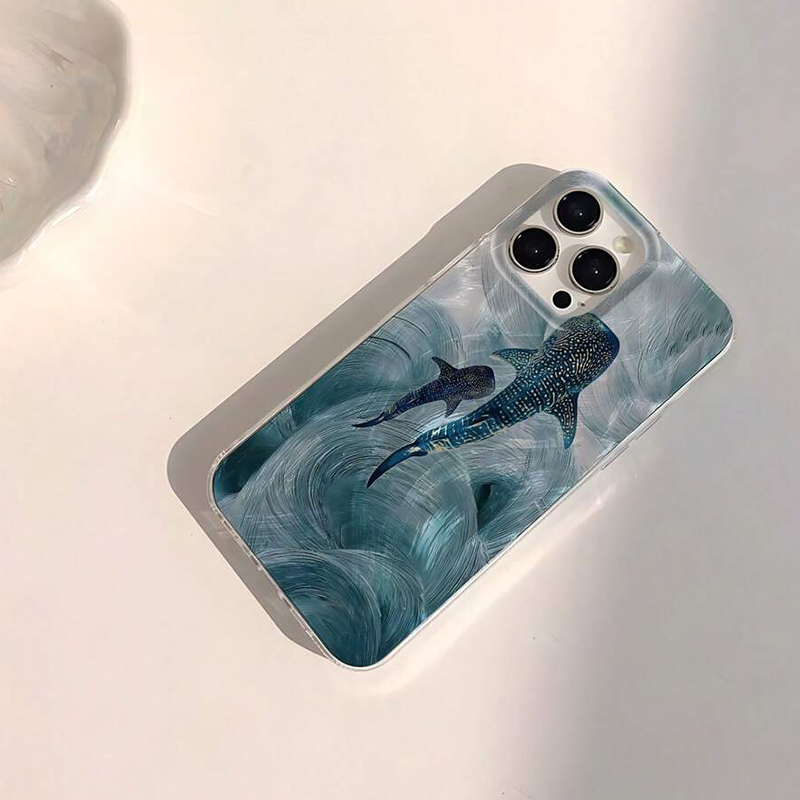 Ocean Shark Whale Design Phone - Xiaomi Redmi Note 14 ulasan dan harga