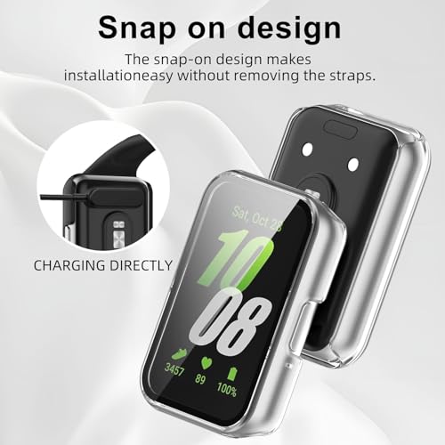 Glass+Case For Samsung Galaxy  - Smartwatch Watch Accessories For Women ulasan dan harga