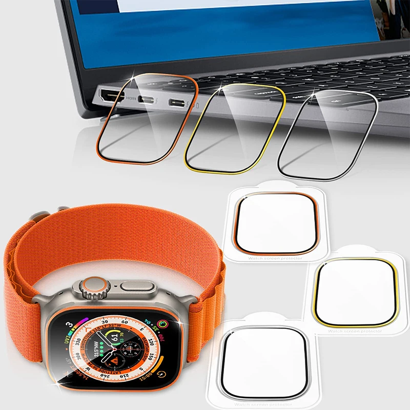 Tempered Glass for Apple Watch - Smartwatch Watch Accessories For Women ulasan dan harga
