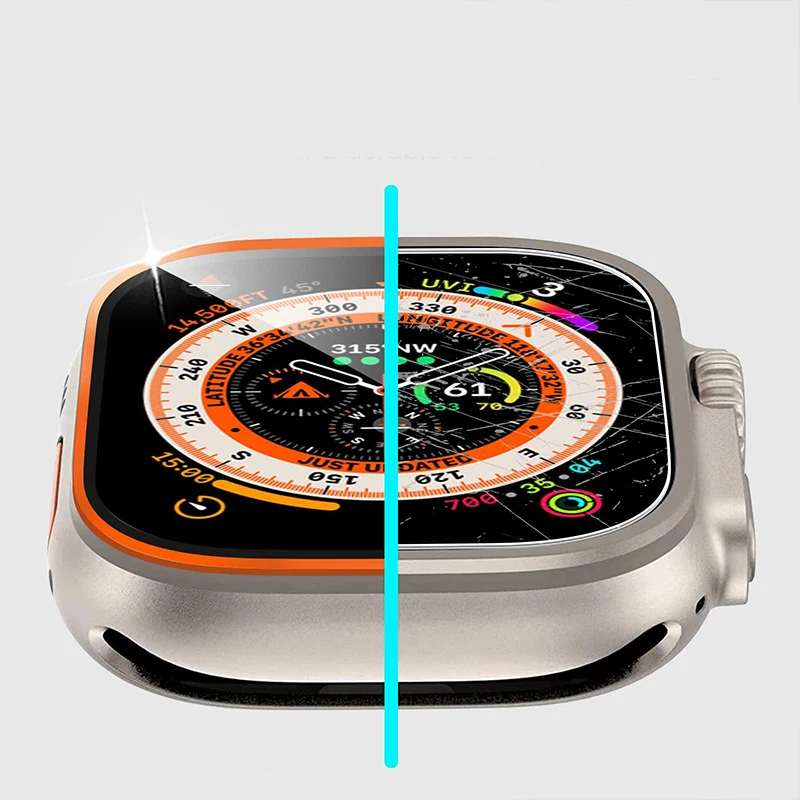 Tempered Glass for Apple Watch - Smartwatch Watch Accessories For Women ulasan dan harga