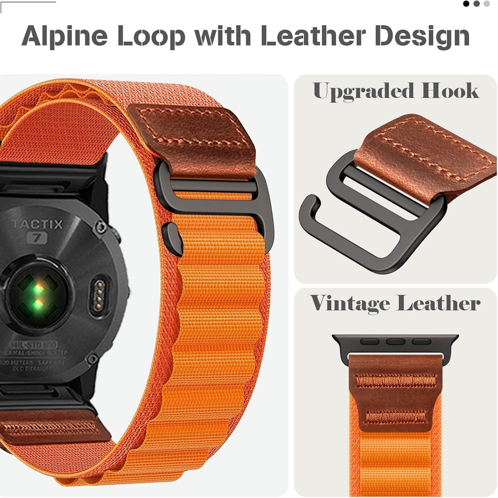 QuickFit 22mm 26mm Nylon Strap - Smartwatch Watch Accessories For Women ulasan dan harga