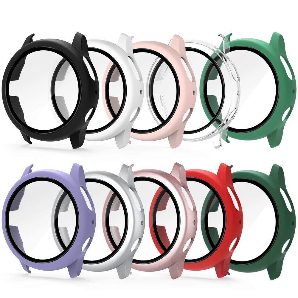 Tempered Glass Case for Samsun - Garmin Smartwatch Accessories ulasan dan harga
