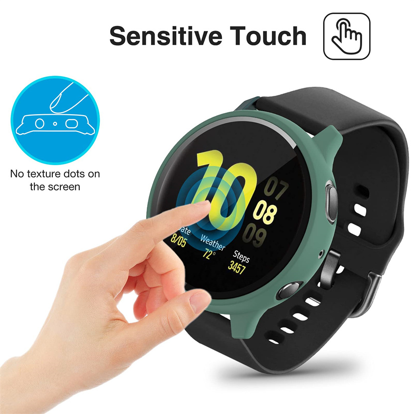 Tempered Glass Case for Samsun - Garmin Smartwatch Accessories ulasan dan harga