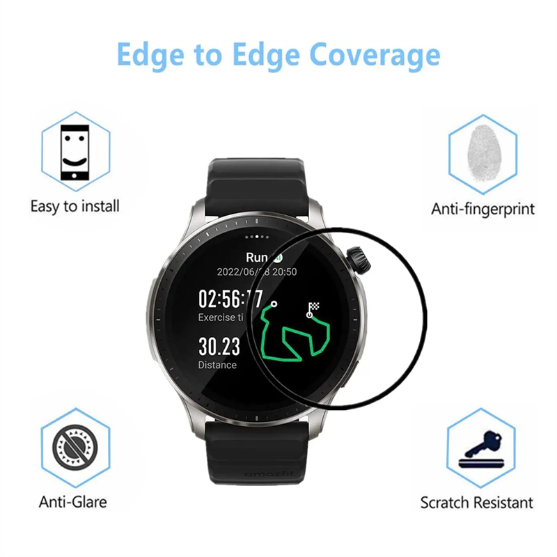 For Amazfit GTR 4 Screen Prote - Garmin Smartwatch Accessories ulasan dan harga