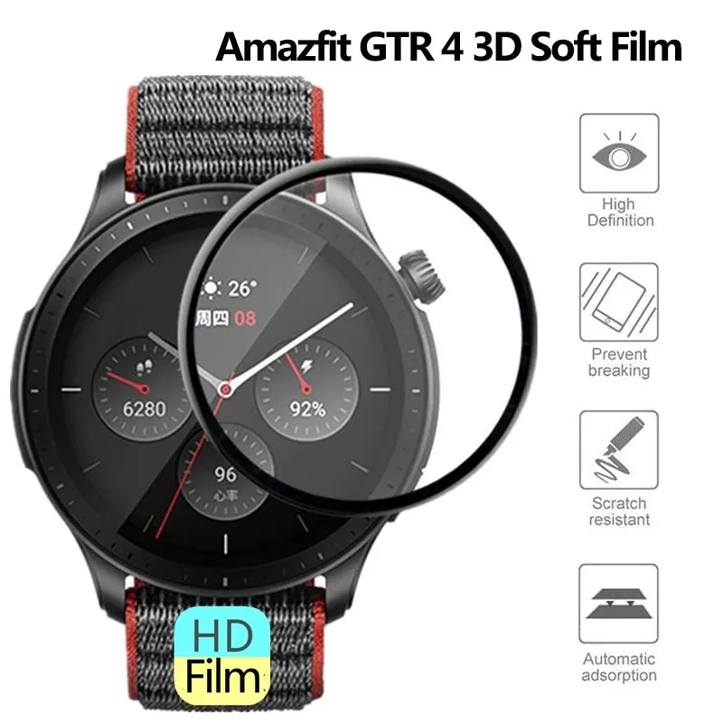For Amazfit GTR 4 Screen Prote - Garmin Smartwatch Accessories ulasan dan harga