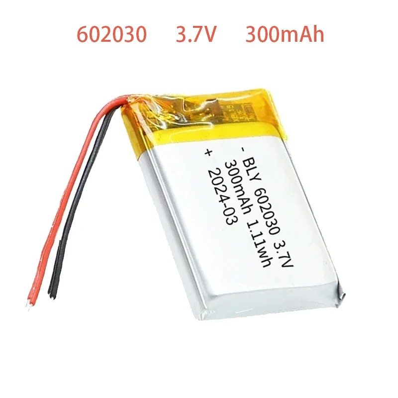 062030 3.7V 300mAh LiPo Batter - Smartwatch Headset ulasan dan harga