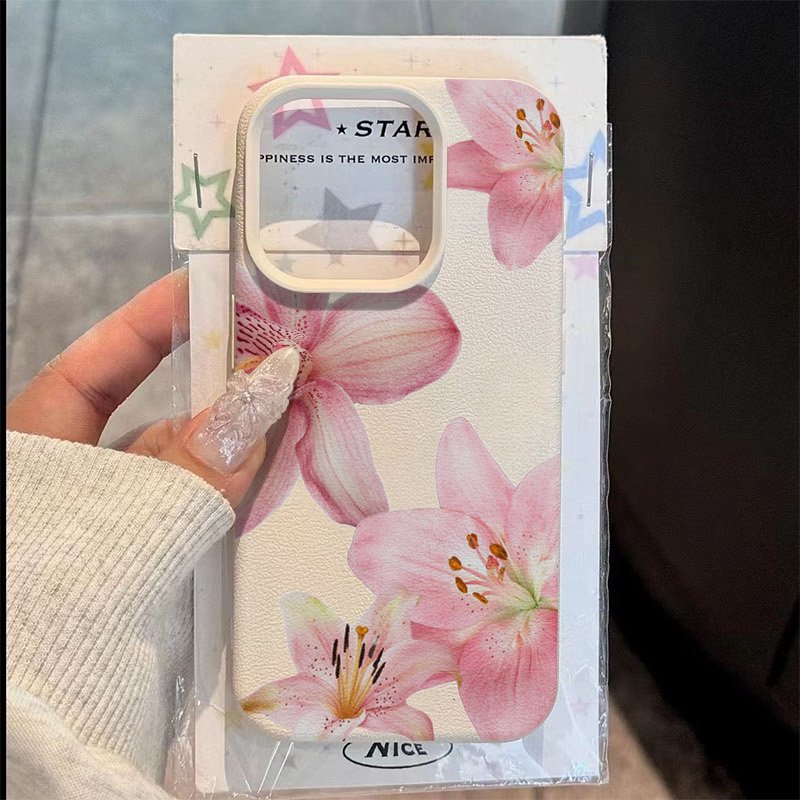 Pink Lily Lychee Texture Phone - Samsung Galaxy S24 ulasan dan harga