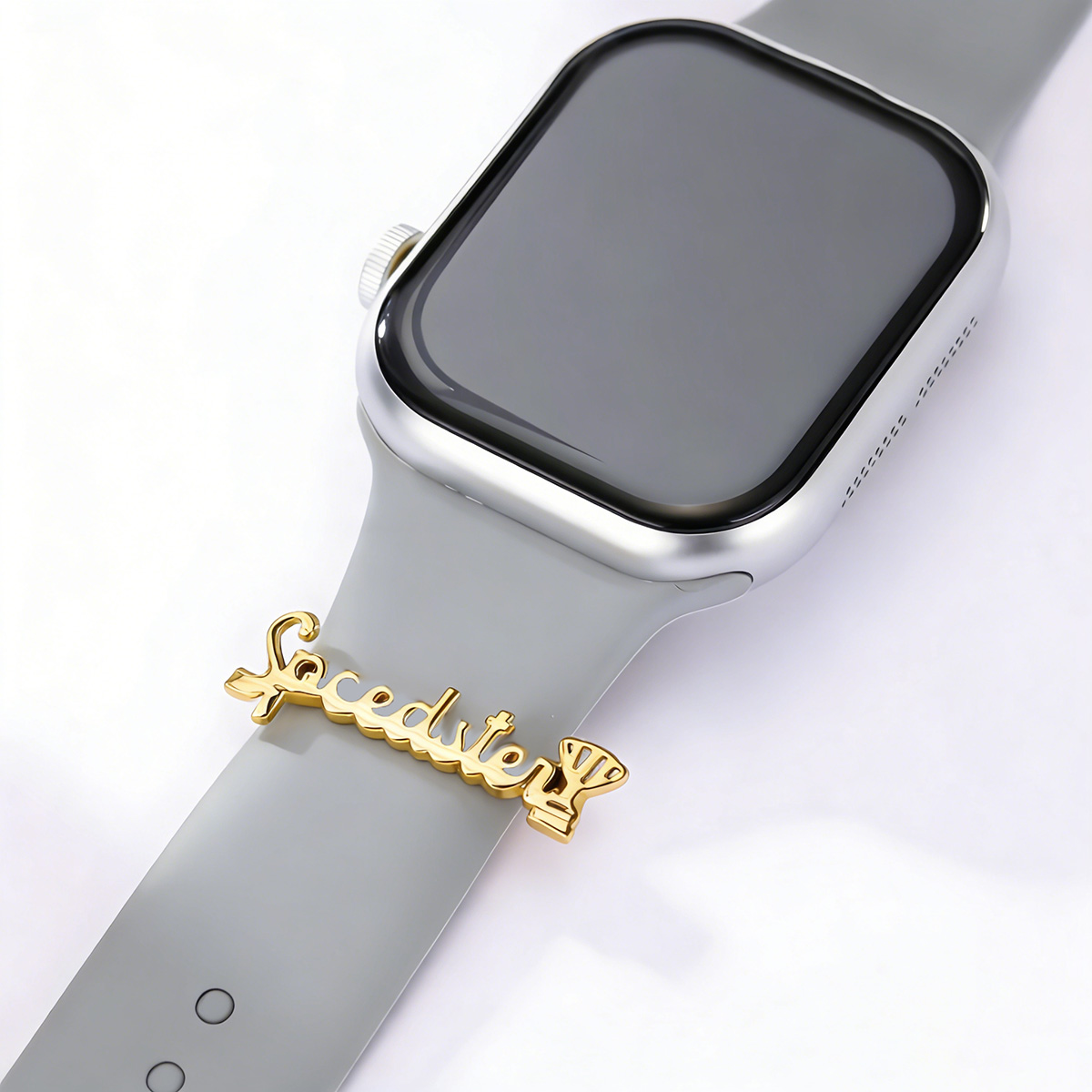 Stainless Steel Custom Letter  - Smartwatch Watch Accessories ulasan dan harga