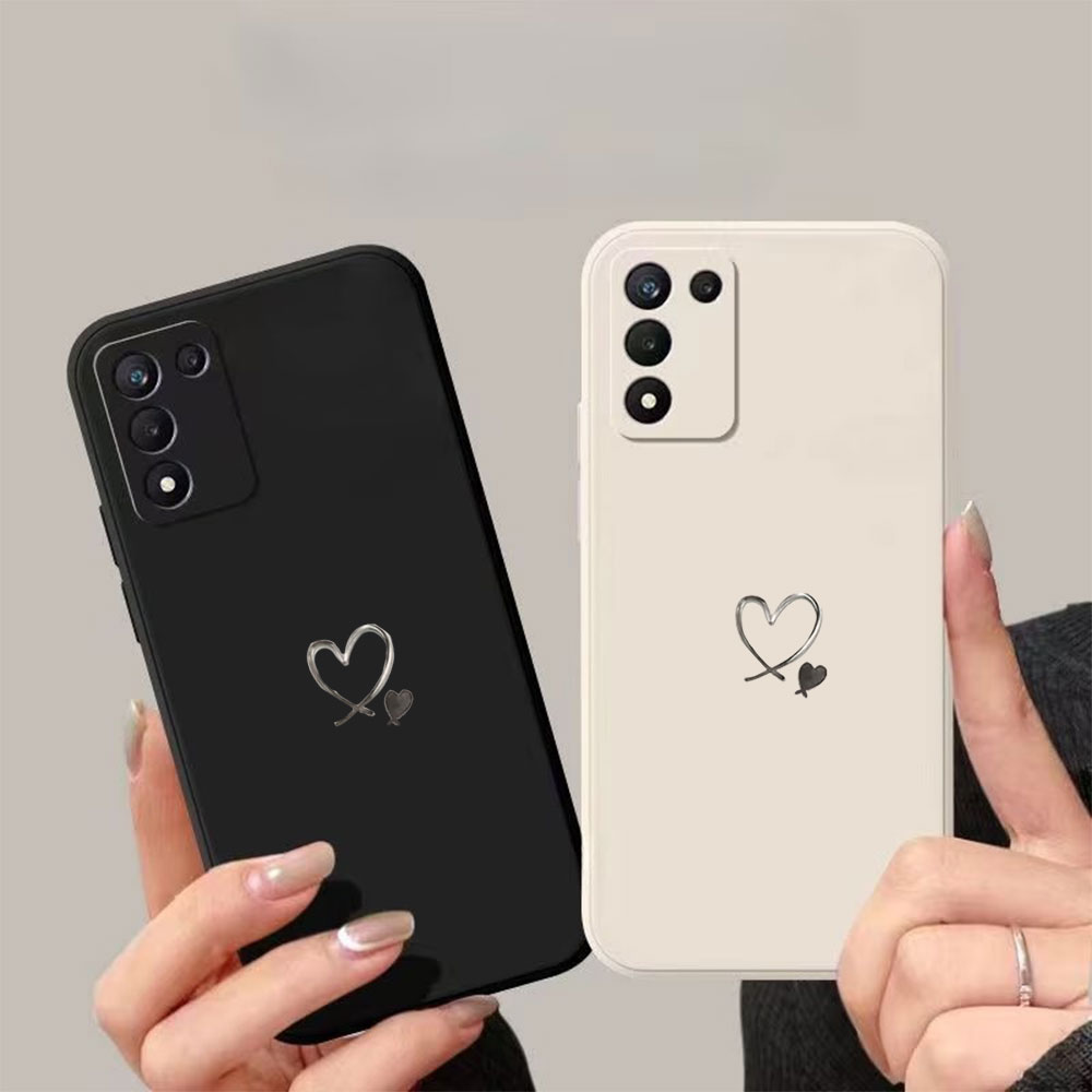 Love Heart Print Anti-Drop Pho - Samsung Galaxy S24 ulasan dan harga
